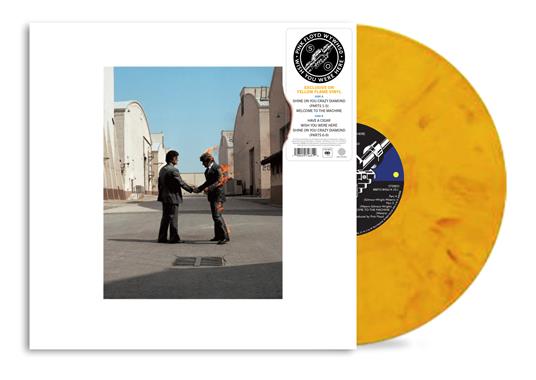 Wish You Were Here (50th Anniversary) (Flame Yellow Vinyl) - Vinile LP di Pink Floyd