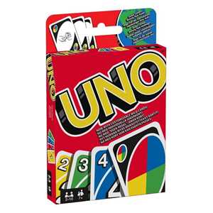Giocattolo CARTE UNO. Gioco da tavolo Mattel