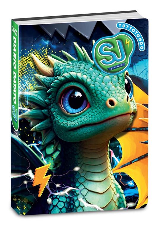 Diario 2027 SJ Gang 10 mesi datato Animali Boy