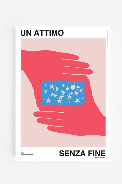 Poster. Senza Fine, Gino Paoli  - 50 x 70 cm