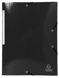 Cartella 3 lembi con elastici Maxi Capacity Iderama cartoncino lustré 425 g/mq