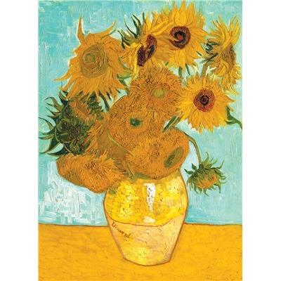 Ravensburger - Puzzle Van Gogh: Vaso di girasoli, Art Collection, 1500 Pezzi, Puzzle Adulti - 5
