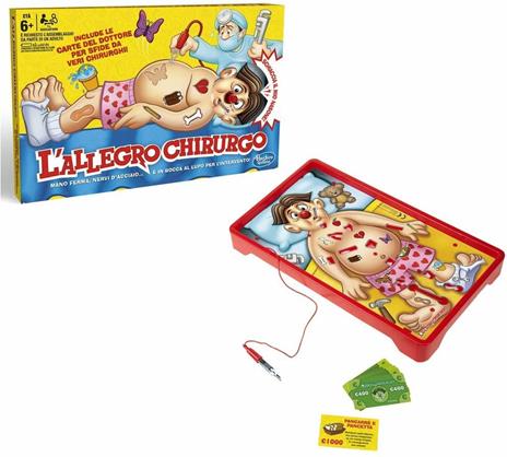 L'Allegro Chirurgo (gioco in scatola Hasbro Gaming, versione in Italiano) - 3
