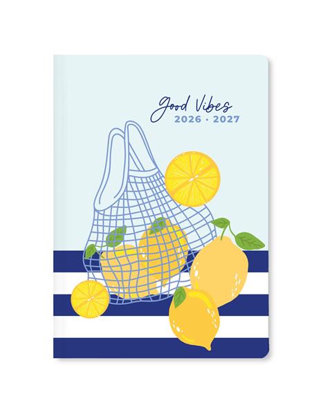 Diario accademico 2026-2027 Citrus A5 Giornaliero Good vibes