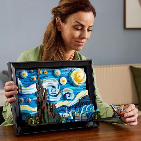 LEGO Ideas (21333). Vincent van Gogh - Notte stellata. Esclusiva - 2