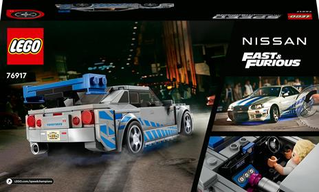 LEGO Speed Champions 2 Fast 2 Furious Nissan Skyline GT-R (R34) - 7