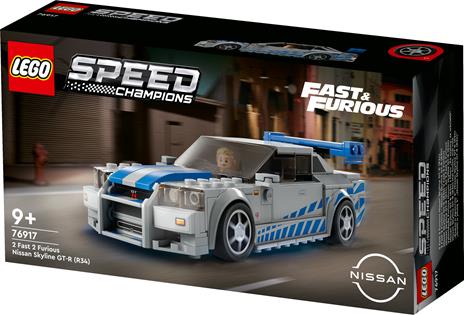 LEGO Speed Champions 2 Fast 2 Furious Nissan Skyline GT-R (R34) - 9