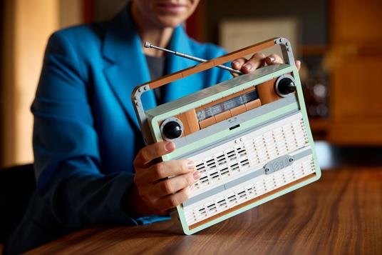 LEGO ICONS Radio vintage. Esclusiva - 5