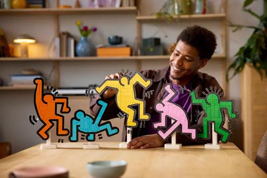 LEGO ART Keith Haring  Figure danzanti - 3