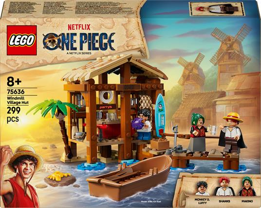 LEGO One Piece (75636). La capanna del Villaggio Foosha