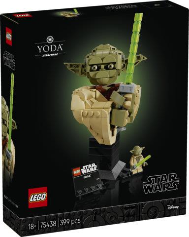 LEGO Star Wars (75438). Busto di Yoda - 4