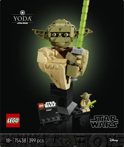 LEGO Star Wars (75438). Busto di Yoda - 6