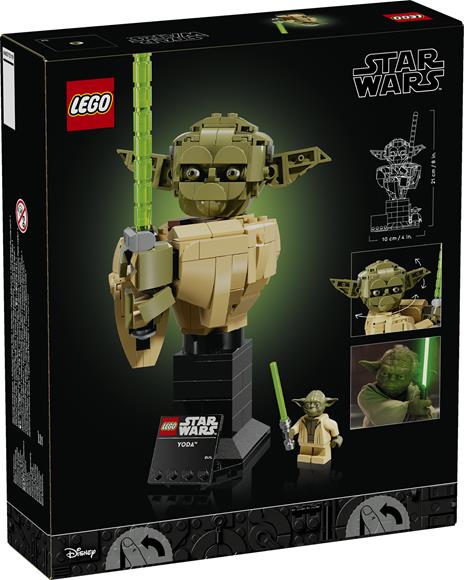 LEGO Star Wars (75438). Busto di Yoda - 7