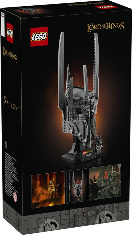 LEGO Icons (11373). Il Signore degli Anelli: Elmo di Sauron - 10