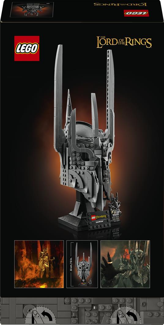 LEGO Icons (11373). Il Signore degli Anelli: Elmo di Sauron - 6