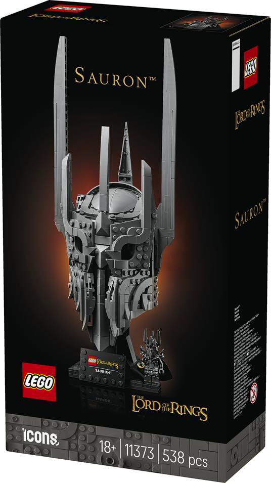 LEGO Icons (11373). Il Signore degli Anelli: Elmo di Sauron - 8