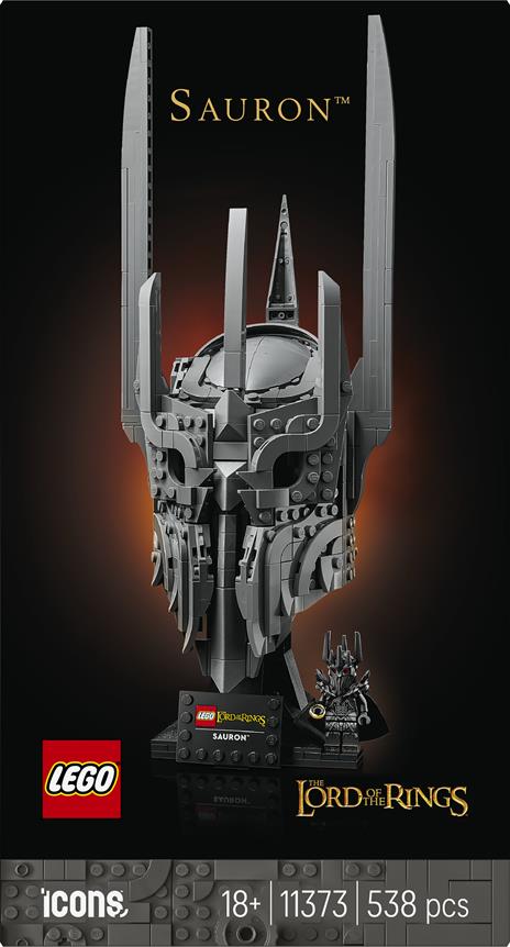 LEGO Icons (11373). Il Signore degli Anelli: Elmo di Sauron - 9