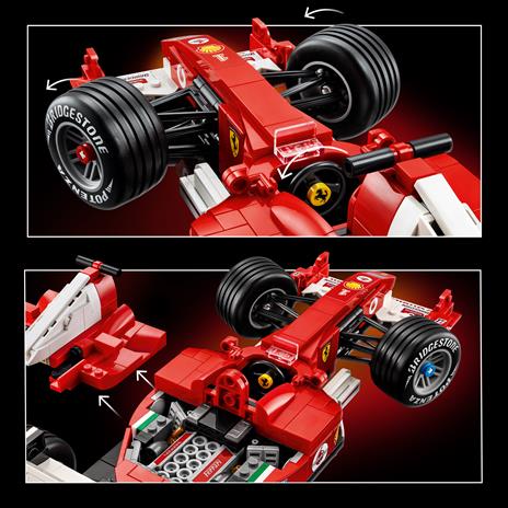 LEGO Icons (11375). Ferrari F2004 e Michael Schumacher - 16