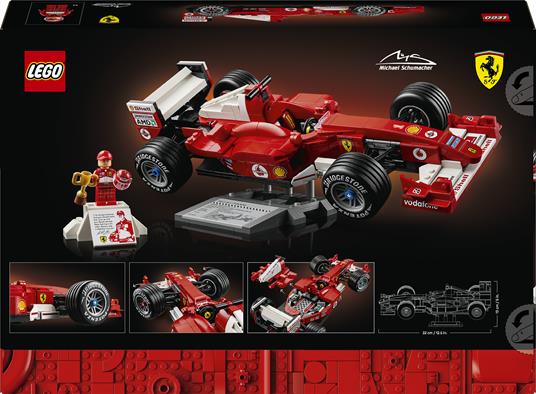 LEGO Icons (11375). Ferrari F2004 e Michael Schumacher - 5