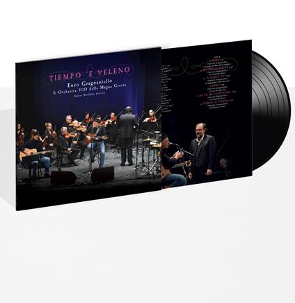 Tiempo 'e Veleno (LP Black) - Vinile LP di Enzo Gragnaniello,Orchestra della Magna Grecia