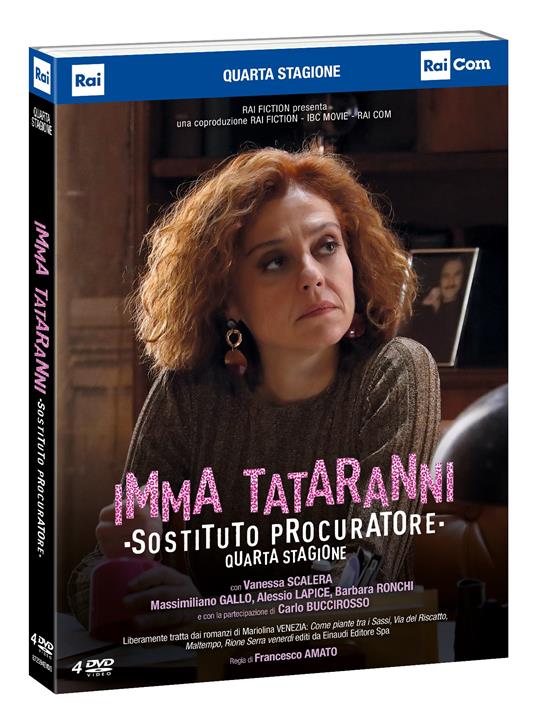 Imma Tataranni. Sostituto Procuratore. Stagione 4. Serie TV ita (4 DVD) di Francesco Amato - DVD