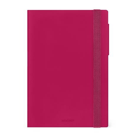 Agenda 16 mesi 2027 settimanale Legami Medium Raspberry Jam