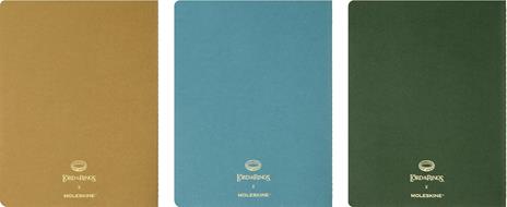 Set di 3 quaderni Moleskine XL a righe Lord od the Rings - 3