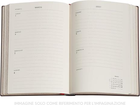 Agenda 2027 18 mesi, Cezannes Terracotta Pots and Flowers, Midi, Horizontal - 4