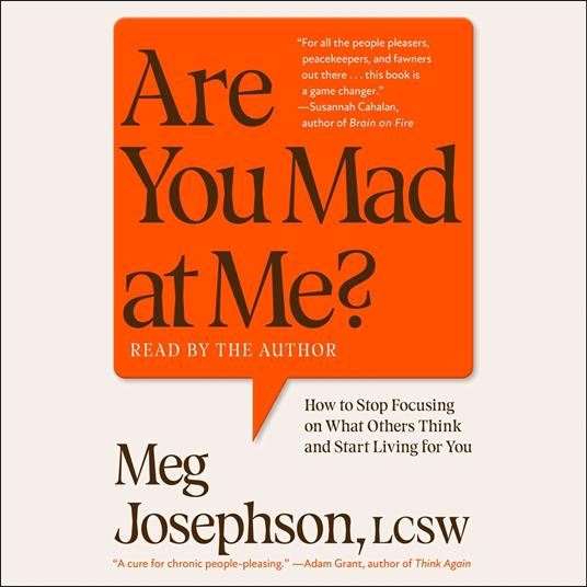 Are You Mad at Me?