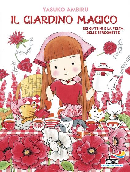 Sei gattini e la festa delle streghette. Il giardino magico - Ambiru Yasuko - copertina